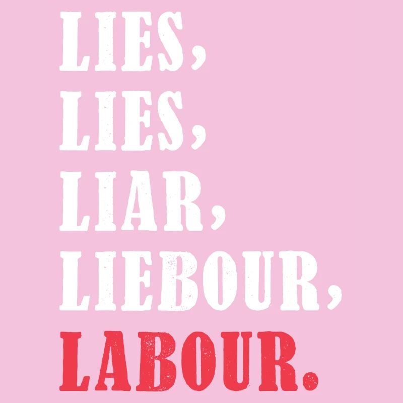 Conception typographique de slogan anti-ouvrier audacieuse