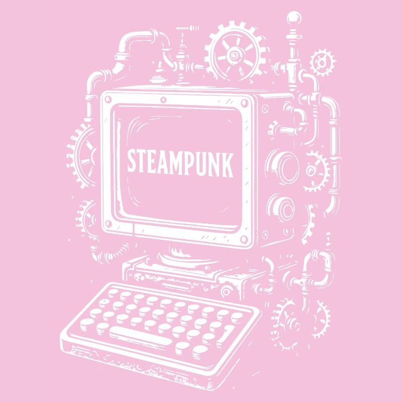 Engrenage d’ordinateur steampunk