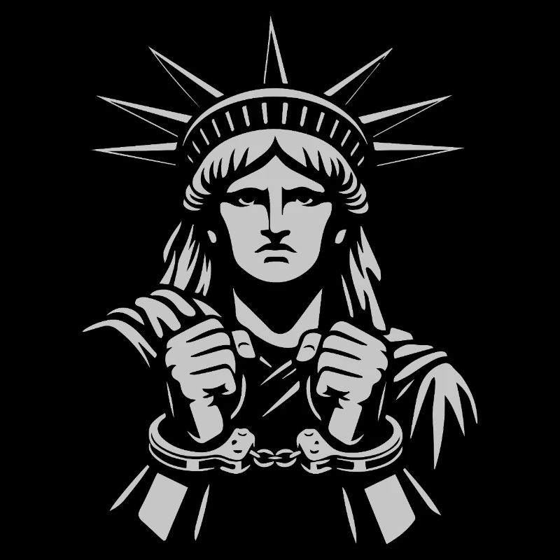Statue of Liberty in Chains