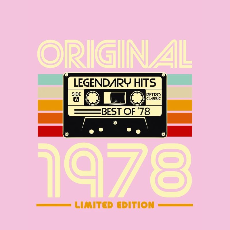 Original 1978 Cassette Retro Limitee