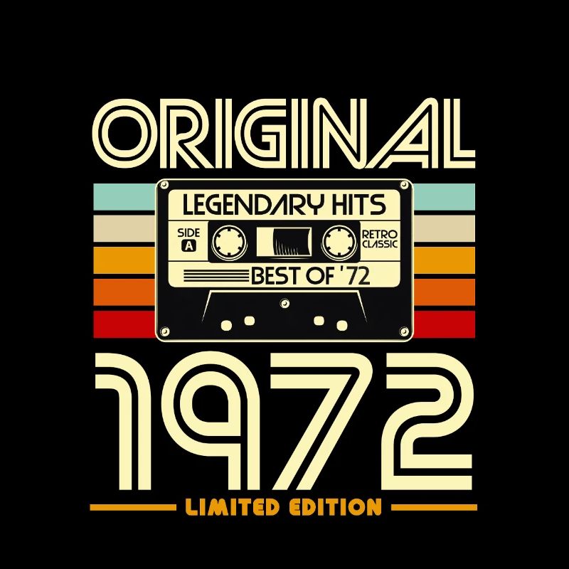 Cassette Originale 1972 Rétro