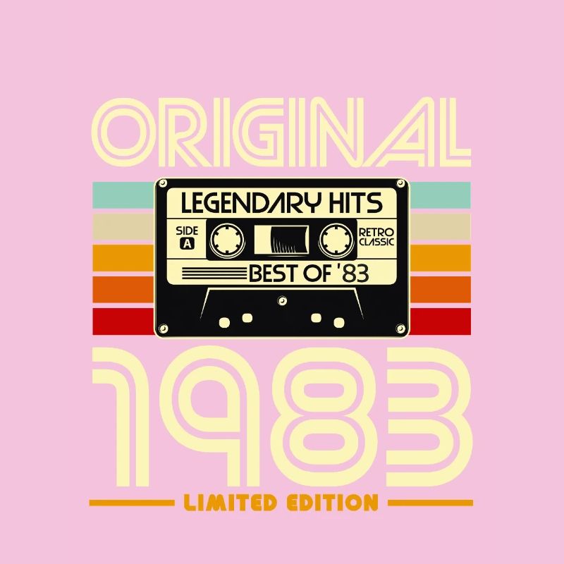 Cassette 1983 Édition Limitée Retro