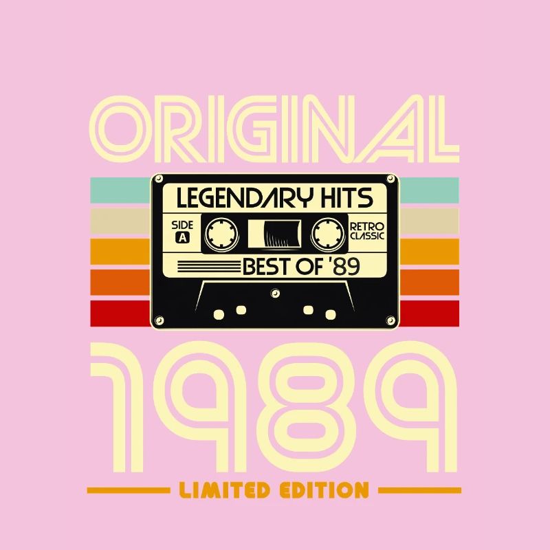 1989 Cassette Retro Édition Limitée