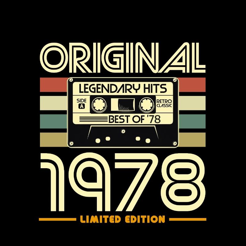 Originale limitierte Retro-Kassette von 1978