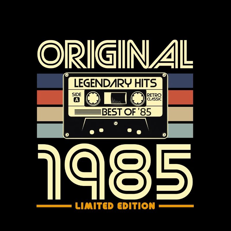Originale limitierte Retro-Kassette von 1985
