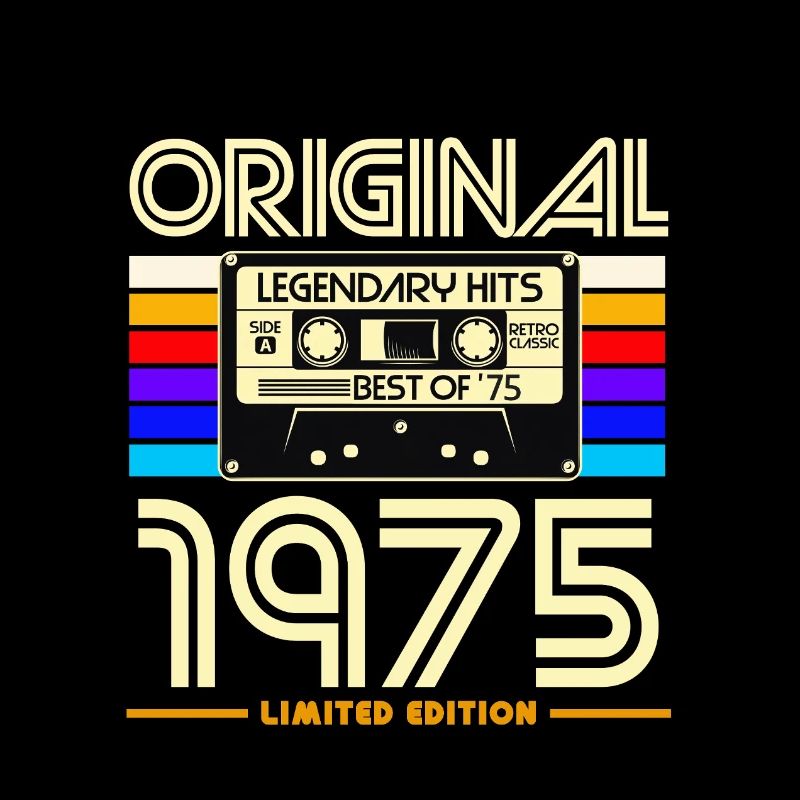 Original 1975 Retro Cassette
