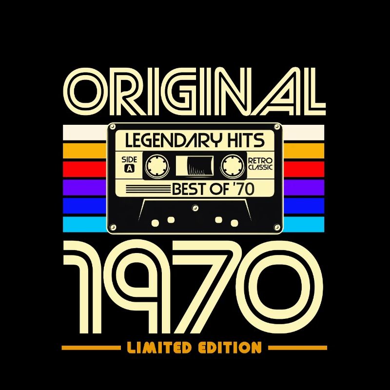 Original 1970 Cassette Retro Édition