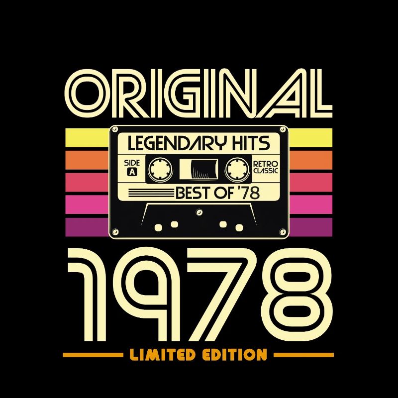 Cassette Retro 1978 Edition