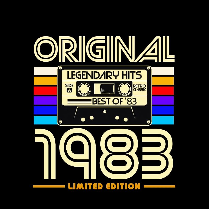 Original 1983 Retro Cassette