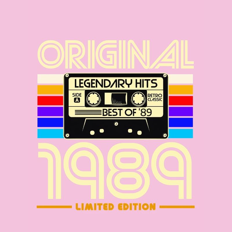 Original 1989 Cassette Édition Limitée
