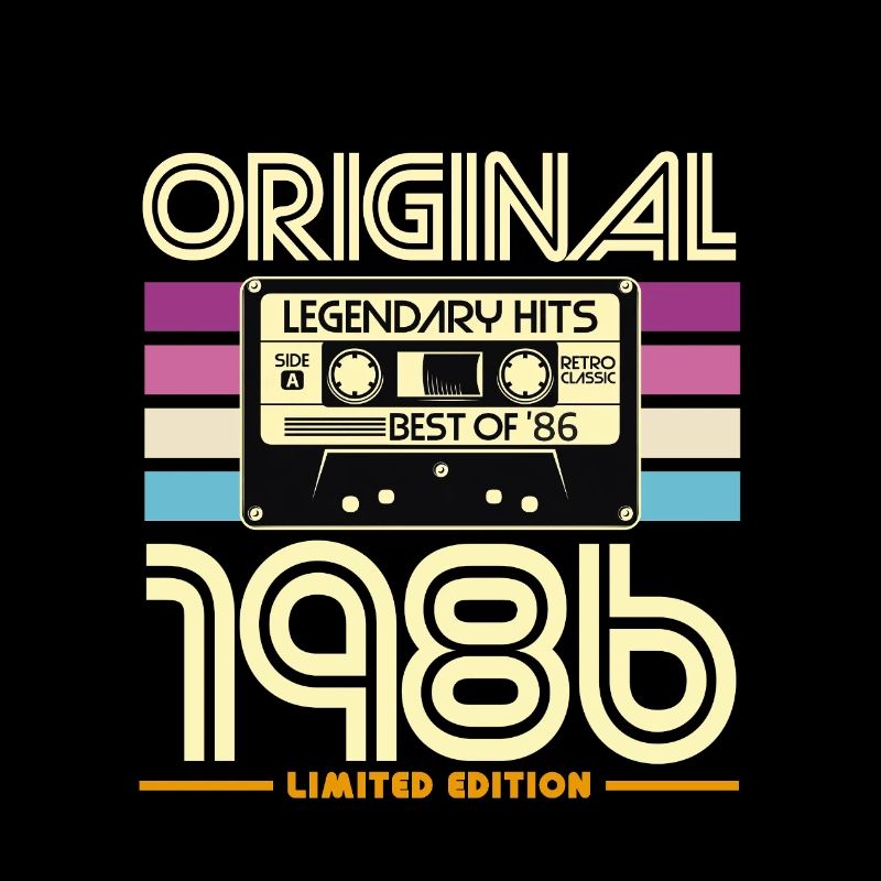 Originalkassette von 1986 Retro Limited