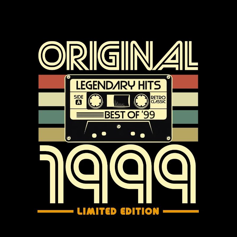 Original 1999 Cassette Tape Retro Edition