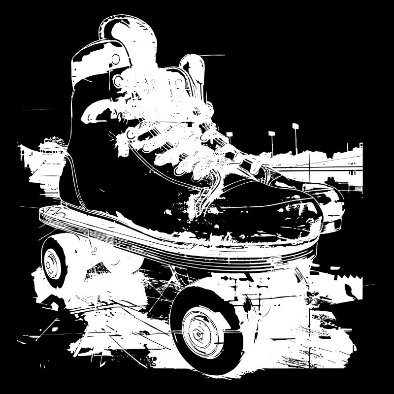 Graphique Patins à roulettes