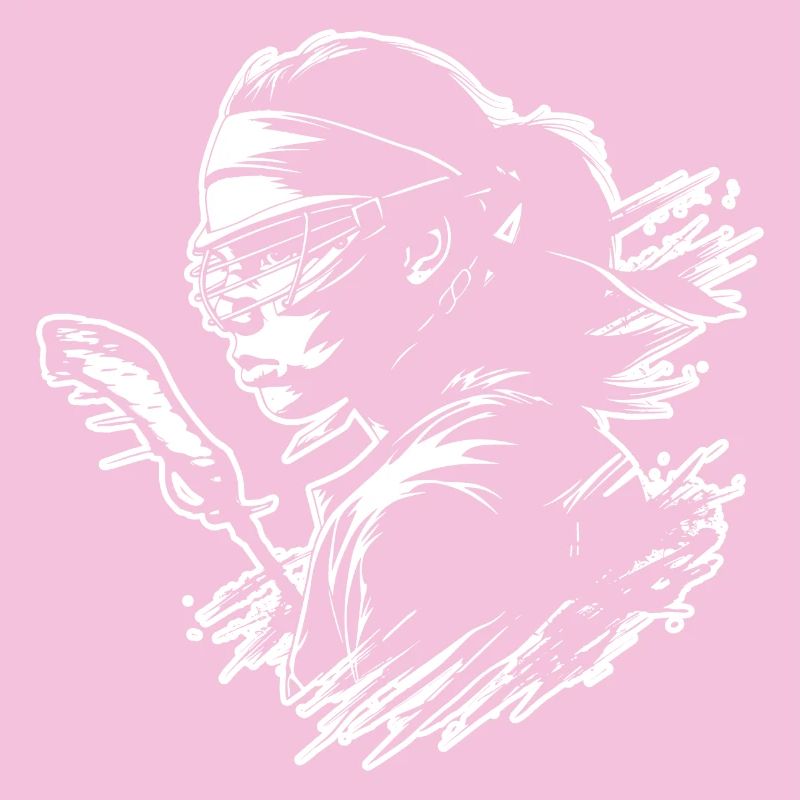 Lacrosse player