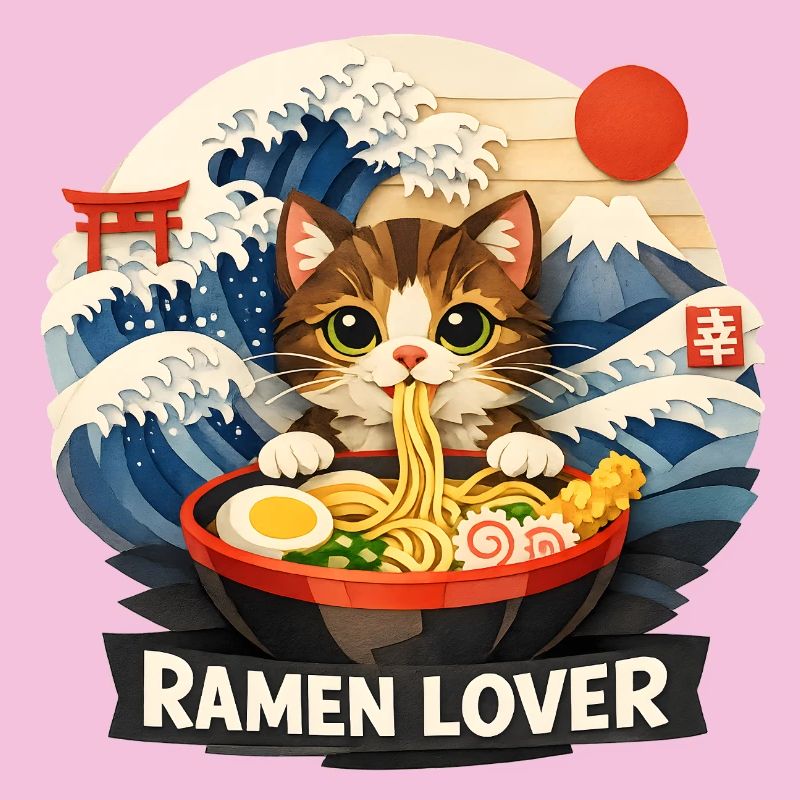 Anime Ramen de chat