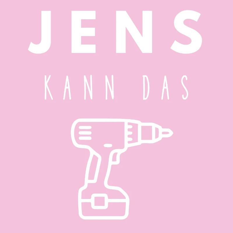 Jens Name Handwerker Werkzeug Akkuschrauber