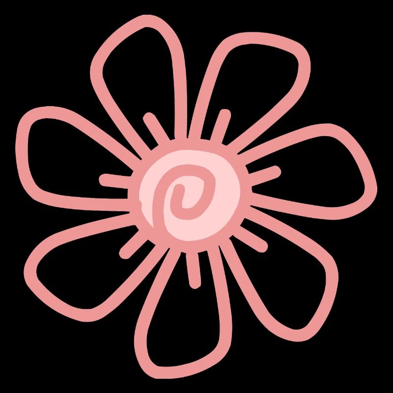 Motif de fleurs roses