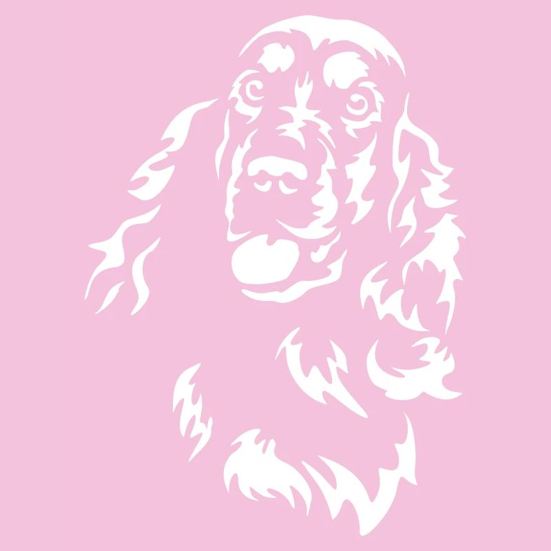 Cocker Spaniel Kopf "Black Edition"