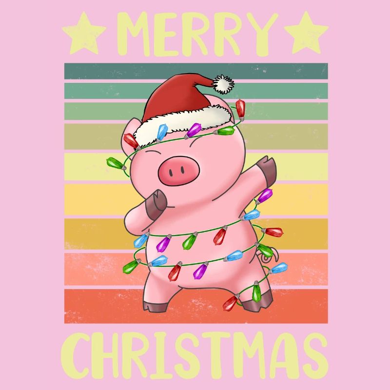 Frohe Weihnachten Schwein