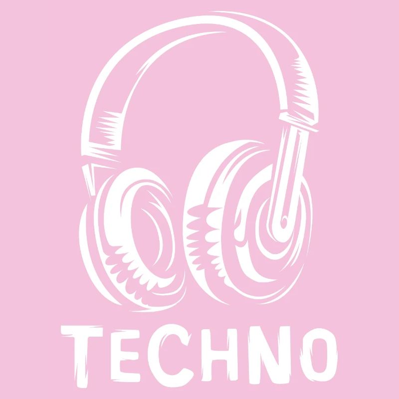 Techno Kopfhörer - Musik Fans Electro und Beats