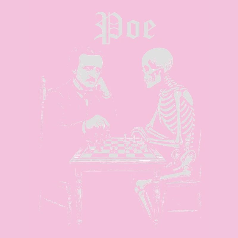 Poe et Skeleton : Duel d’échecs