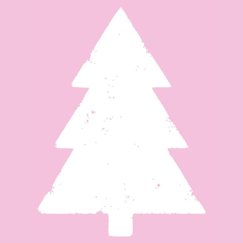Christmas Tree Forest Grunge Vintage Vector