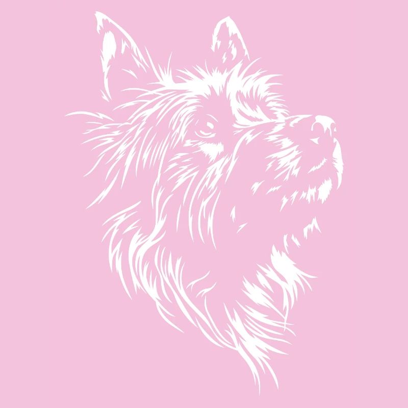 Australian Terrier Silhouette Hunde Hund Wilsigns