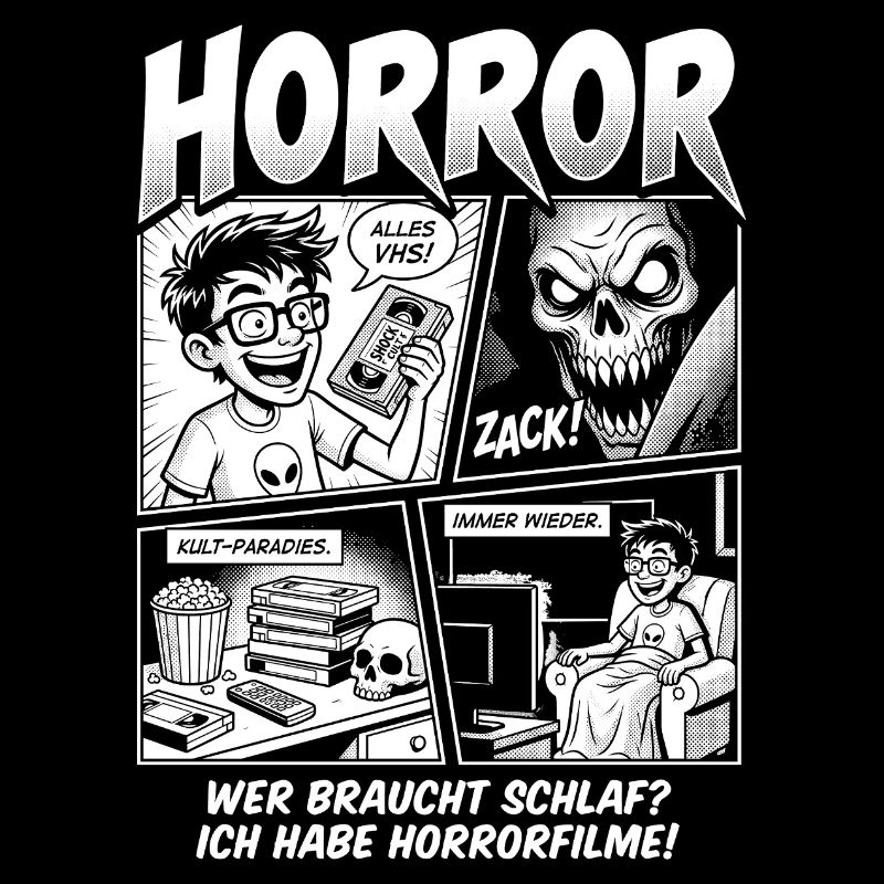 Horror VHS Kult Paradies Design