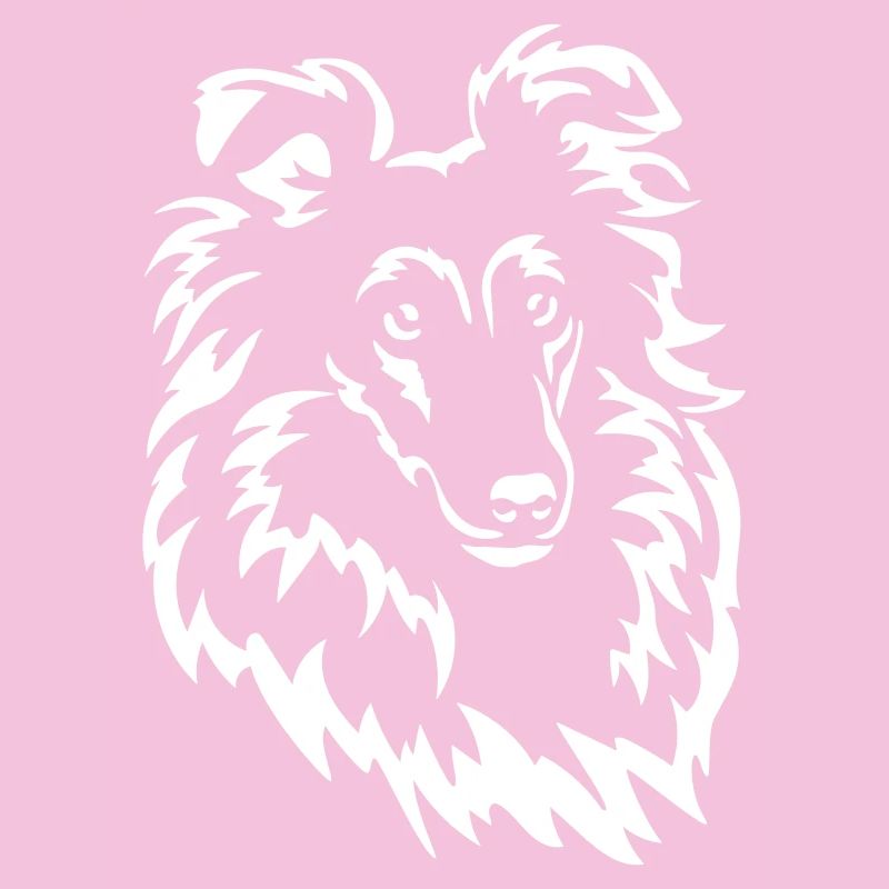 Sheltie Head "Black Edition"