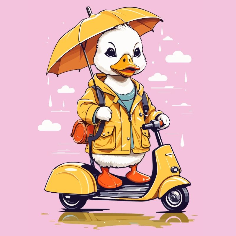 Duck with Roller