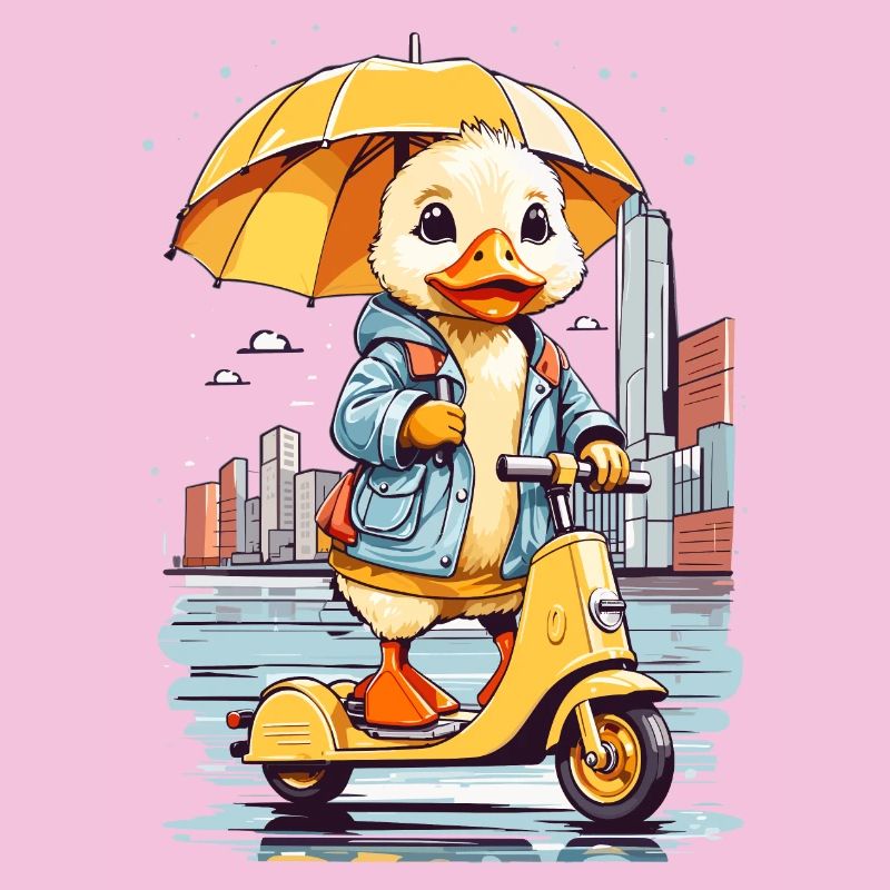 Duck with Roller