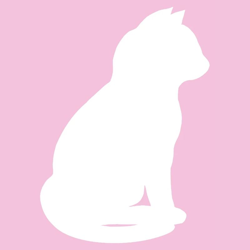 sitzende katzensilhouette v2