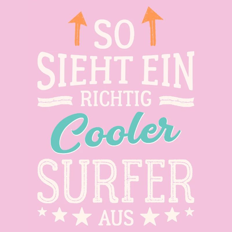 So sieht ein richtig cooler Surfer aus Surfen