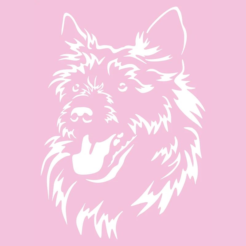 Tête de Norwich Terrier « Black Edition »