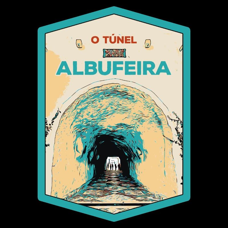 Illustration du Tunnel vers la plage d'Albufeira