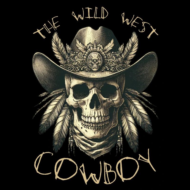 LE CRÂNE DE COW-BOY DU FAR WEST