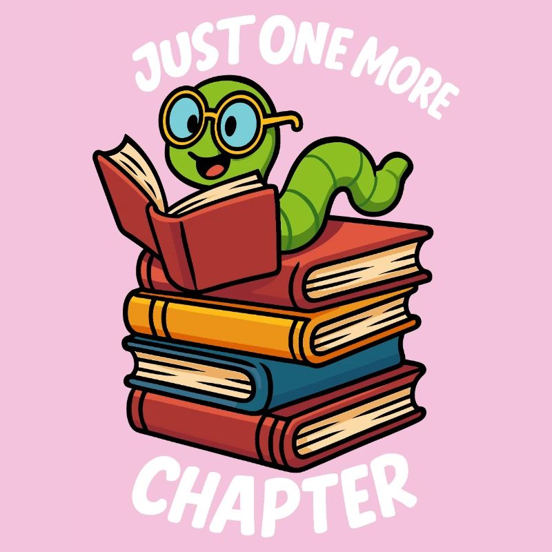 Juste un chapitre de plus, conception de rat de bibliothèque