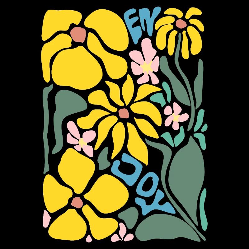 Fleurs de Bonne Humeur - Jaune
