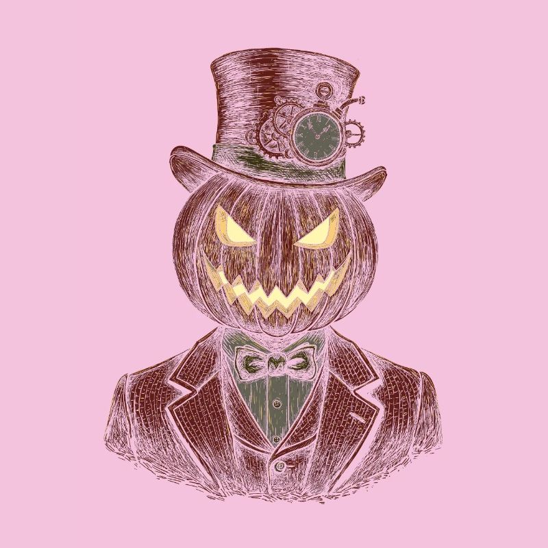 Pumpkin gentleman steampunk