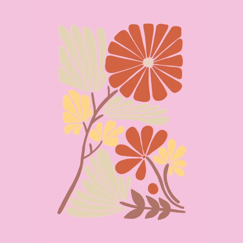 Boho Floral Pattern