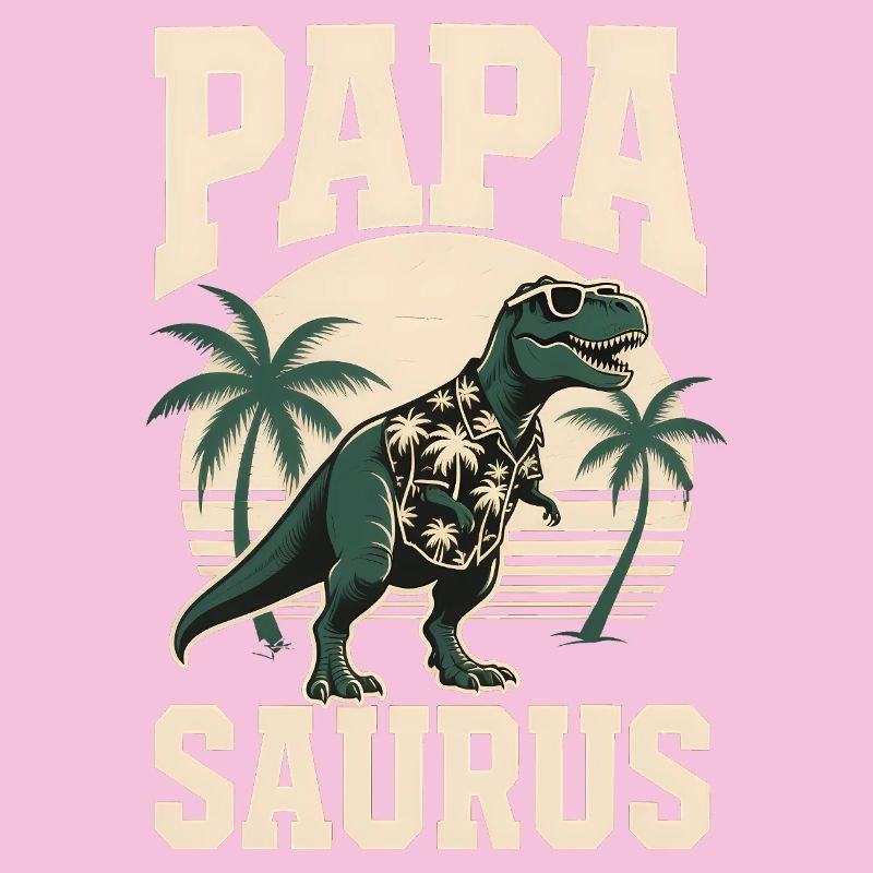Papa Saurus Rex Dinosaur Father's Day Gift