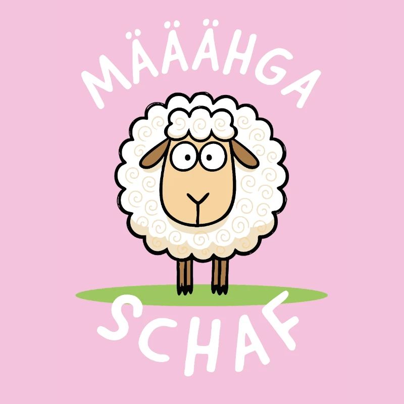 Määähga Sheep – Jeu de mots sur les moutons doux