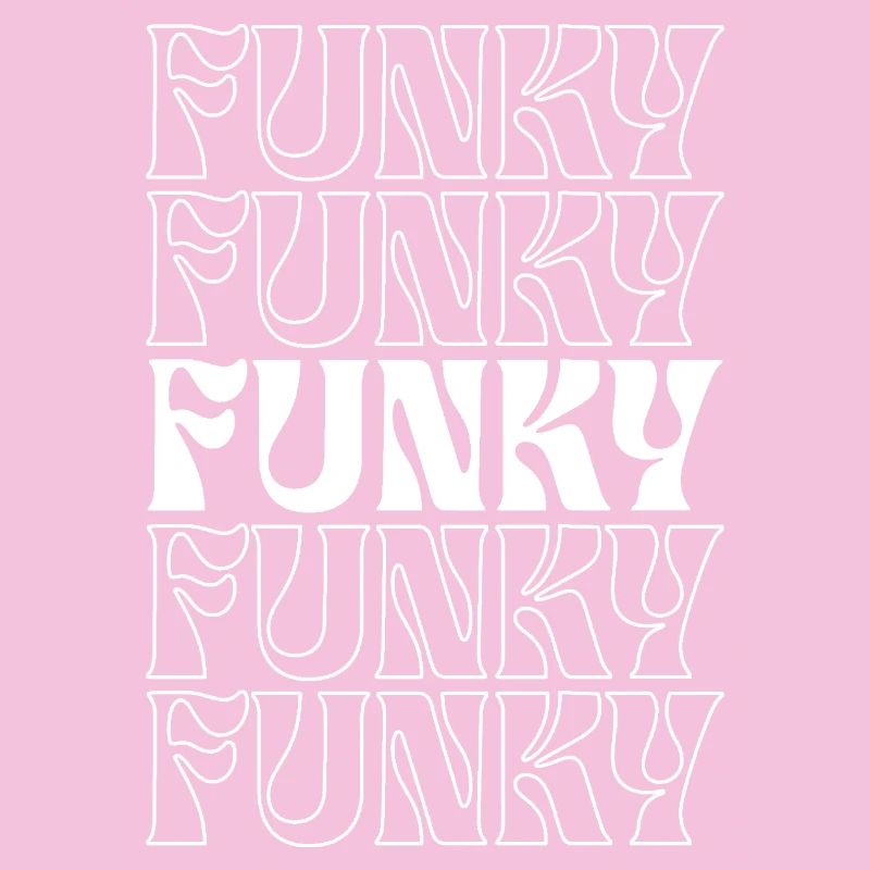 Funky Repeating Text Pattern