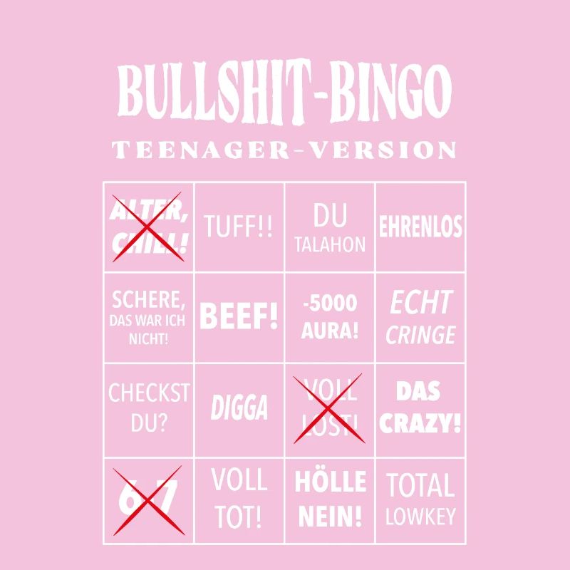 Bingo à la connerie – Version ado