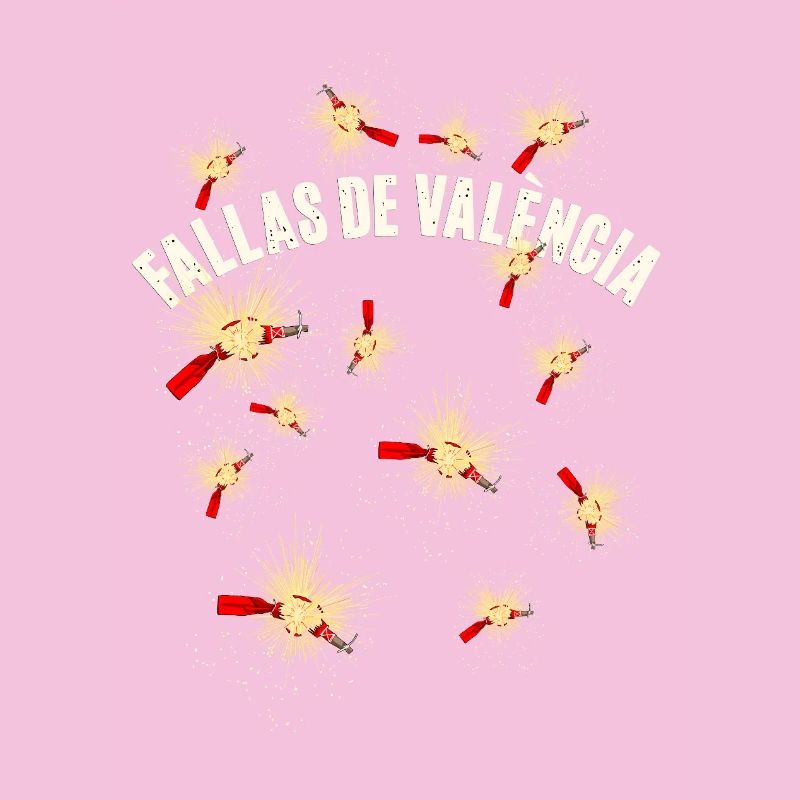 Fallas De Valencia Pyro Feuerwerk
