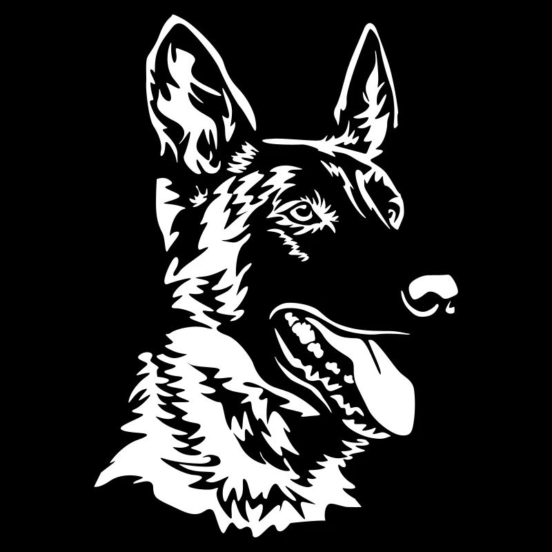 Hollandse Herder Head "Black Edition"