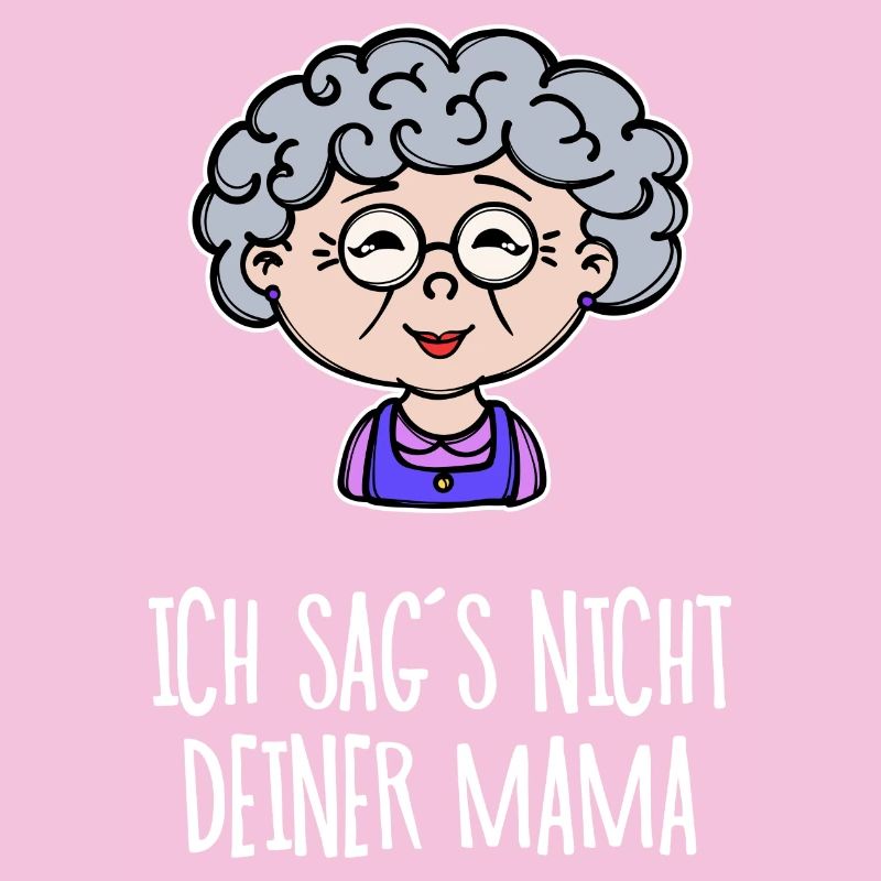 Oma Lustig Statement Großmutter Alte Frau Brille