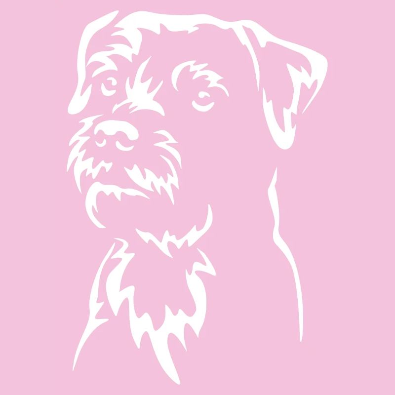 Border Terrier Head « Black Edition »