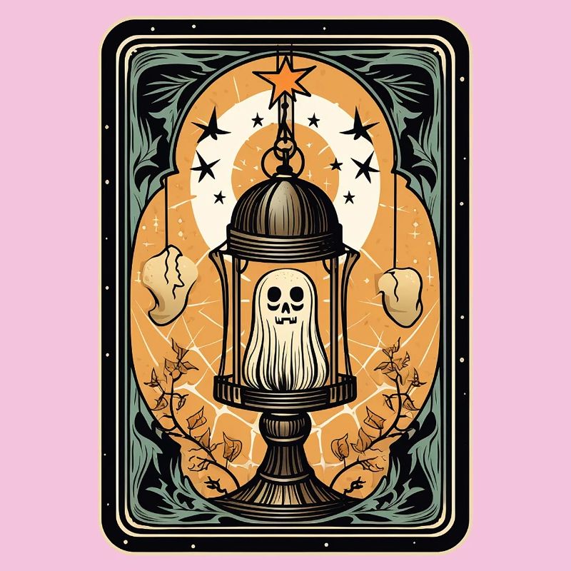 Fantôme dans une cage Cage de Tarot