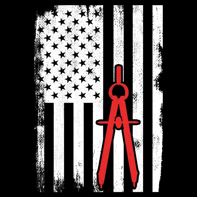 Architecture USA Drapeau